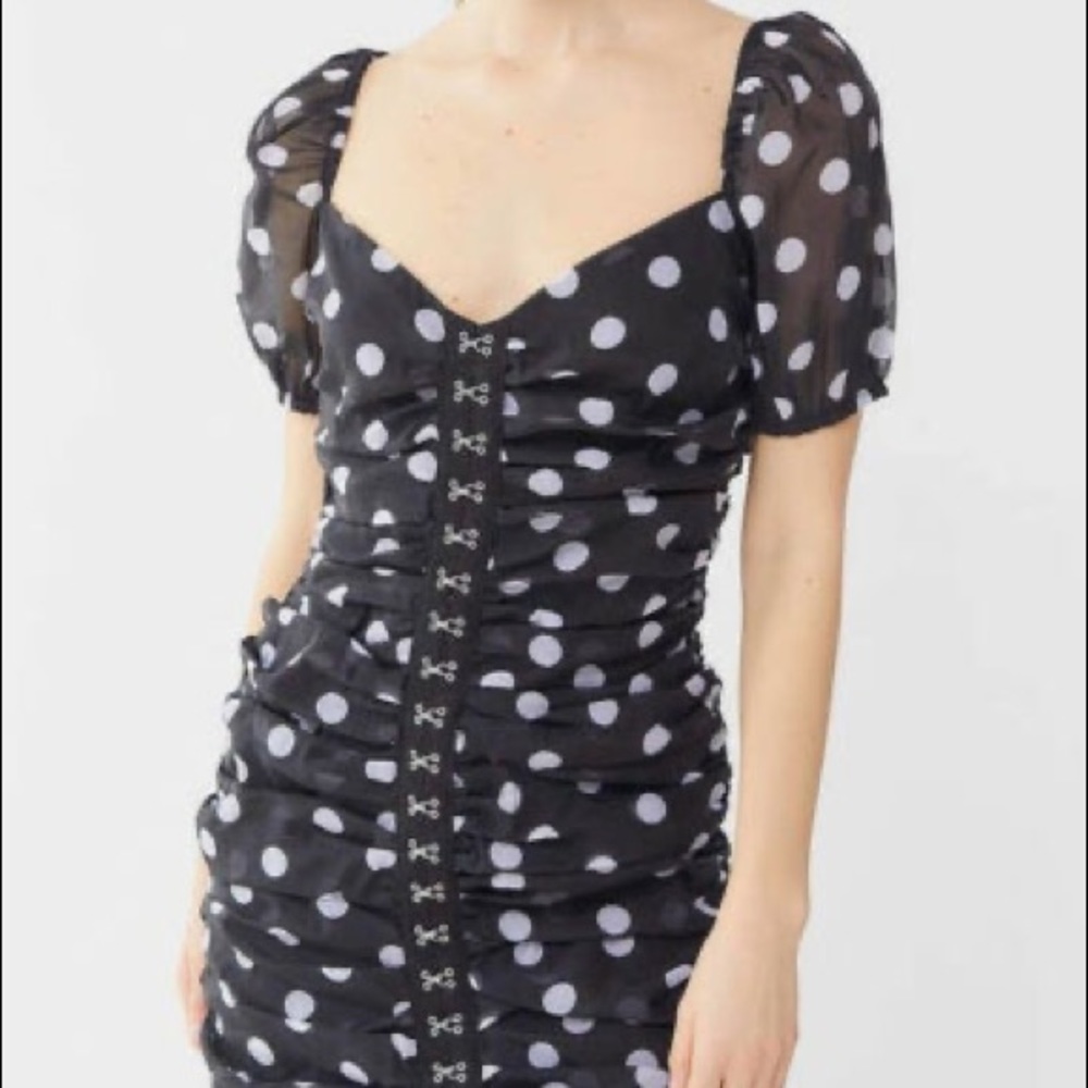 Urban outfitters polka dot dress